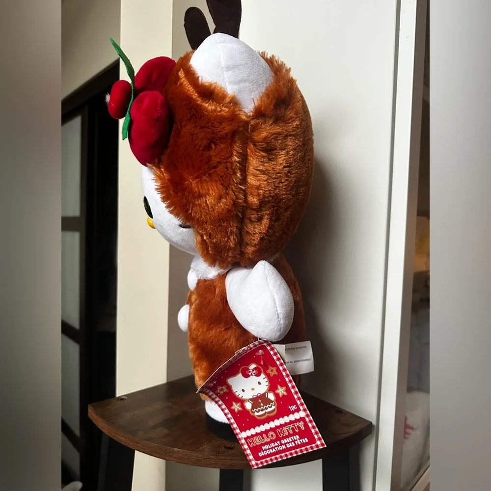 Hello Kitty Christmas Reindeer Greeter - Picture 4 of 7